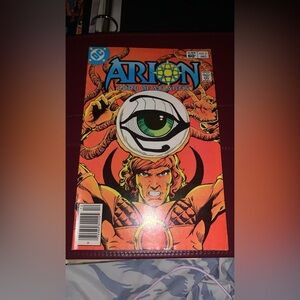 ARION -LORD OF ATLANTIS #2 1982 DC ERNIE COLON/ TODD KLEIN...VG